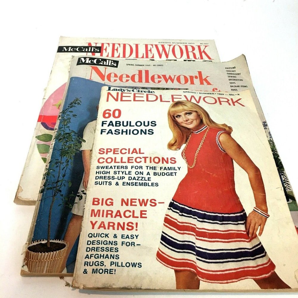 Vtg Mc Call's and Lady's Circle Magazines 1963